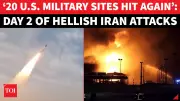 Iran Launches Major Missile and Drone Offensive on US Bases in Gulf