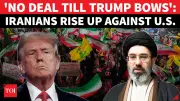Iranians Divided Over U.S.-Tehran Peace Talks Amid Trust Issues