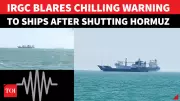 IRGC Warns Ships to 'Leave Now' After New Strait of Hormuz Blockade; First Visuals Emerge