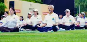 Jaishankar, Diplomatic Corps Celebrate International Day of Yoga in Delhi