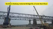 Jammu Rail Services Restored After 9 Months, Bridge Repaired in Record Time
