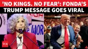 Jane Fonda Slams 'Un-American White House' in Anti-Trump Protest Speech