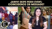 Janhvi Kapoor Skips Peddi Success Meet Amid Ongoing Character Debate