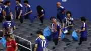 Japanese Fans Clean Stadium After World Cup Draw vs Netherlands