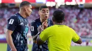 Journalist loses FIFA World Cup credentials after on-air outburst over Almiron red card