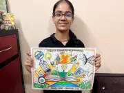 JPS Academy Assandh Hosts Online Poster-Making Competition