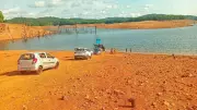 Karnataka Launch Service Halted Due to Low Water Levels in Linganamakki Reservoir