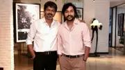 Karuppu Director RJ Balaji Meets Vijay, Calls It 'Unreal'