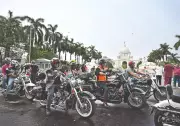 Kolkata Hosts Joy Freedom Ride: US-India Motorcycle Rally Unites Bikers
