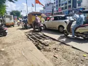 Kondhwa NIBM Road residents fear waterlogging as stormwater drain repair remains incomplete