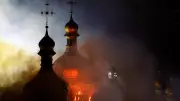 Kyiv Monastery Damaged, 13 Injured in Major Russian Air Attacks