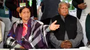 Lalu, Rabri Reject Y Security After Z Downgrade; RJD Workers Guard with Sticks