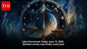 Libra Horoscope Today, June 13, 2026: Blocked Money May Finally Return