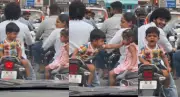 Little Boy's Dramatic Tantrum Over Girl on Scooter Goes Viral, Sparks AI Debate