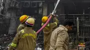 Lucknow Fire: Bulldozer Action Against Illegal Building in Aliganj Blaze