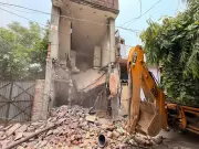 Ludhiana Police Demolish Drug Smuggler Rana Kumar's House in Sukhdev Nagar