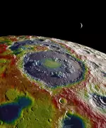 Lunar Meteorite Reveals Cataclysmic Bombardment 3.5 Billion Years Ago