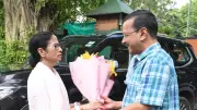 Mamata Banerjee in Delhi for I.N.D.I.A. Bloc Meeting, Meets Kejriwal