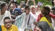 Mamata Leads Protest Amid Absence of Senior TMC Leaders
