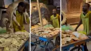Man Collects Rotis to Feed Stray Cows, Viral Video Wins Hearts
