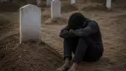 Man Dies of Grief Beside Graves of Wife and Son in UP's Mahoba