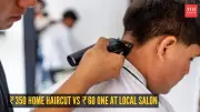 Man's Rs 60 vs Rs 350 Haircut Sparks Online Debate on Convenience Costs