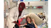 Medical Student Dresses as Spider-Man to Comfort Sick Children in Australia
