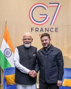Modi, Zelensky Discuss Restoring India-Ukraine Trade to Pre-War Levels at G7 Summit