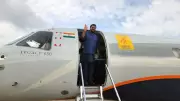 MRG Group Chairman Inducts Embraer Legacy 650 Business Jet in Mangaluru