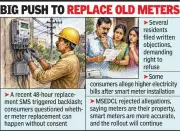 MSEDCL smart meter rollout in Nagpur faces consumer opposition