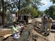 MSEDCL Work Damages PCMC Pipeline Again in Nigdi, Disrupts Water Supply