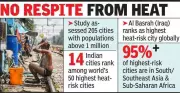 Nagpur Ranks 4th Globally in Heat Risk, Oxford Study Finds