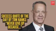Never Give Up: Tom Hanks' Inspiring Quote About the Tide of Life