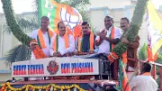 Newly elected MP Nagaraj, MLC Patil get rousing welcome in Karnataka's Hubballi