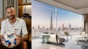 Neymar Jr.'s ₹450 Crore Dubai Penthouse: Car Lift and Burj Khalifa Views
