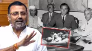 Nishikant Dubey Accuses Nehru-Gandhi Family of National Betrayal Over Partition Plan