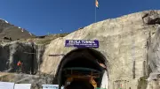 Nitin Gadkari Witnesses Zojila Tunnel Breakthrough at 11,578 Feet