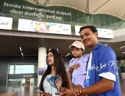 Noida Airport's First Day: Influencers, Farmers, and History Makers