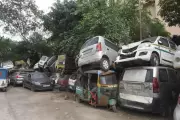 Noida Police Stations Turn Into Scrap Yards as Seized Vehicles Languish for Years