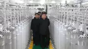 North Korea unveils new nuclear bomb fuel plant, Kim vows exponential expansion