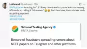 NTA Dismisses NEET 2026 Re-Exam Paper Leak Rumours as Fake