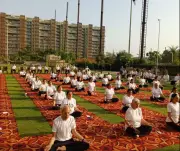Over 120 Residents Celebrate International Yoga Day in Mohali with Enthusiasm