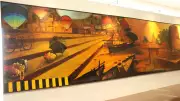 Paresh Maity's Artworks at Noida International Airport Blend Spirituality with Travel
