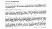 Parliamentary Panel Chair Urges PM to Halt CBSE Three-Language Policy