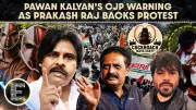 Pawan Kalyan's 'Small Minds' Remark Triggers Political Debate After Prakash Raj Backs CJP Protest
