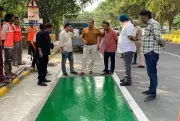Pilot Project for Cycle and Slow-Vehicle Lanes Launched on Two Jalandhar Stretches