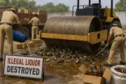Pimpri Chinchwad Police Destroy Illicit Liquor Worth Rs 40 Lakh in Drive