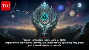 Pisces Horoscope Today: Control Spending and Avoid Family Conflict