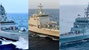 PM Modi to commission three Indian Navy ships in Kolkata on Sunday