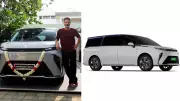 Prabhu Deva Takes Delivery of MG M9 Electric Luxury MPV in India